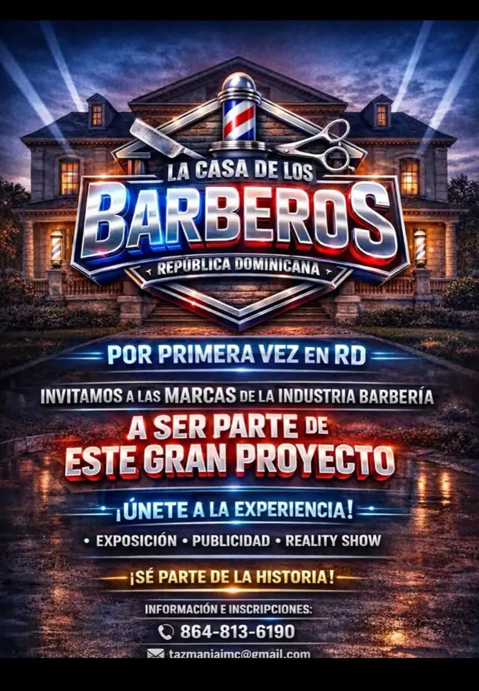 Afiche La Casa de los Barberos RD